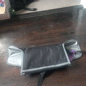 Mommore Organizer Travel Compact Portable Black Grey Durable Baby Casual NWT...